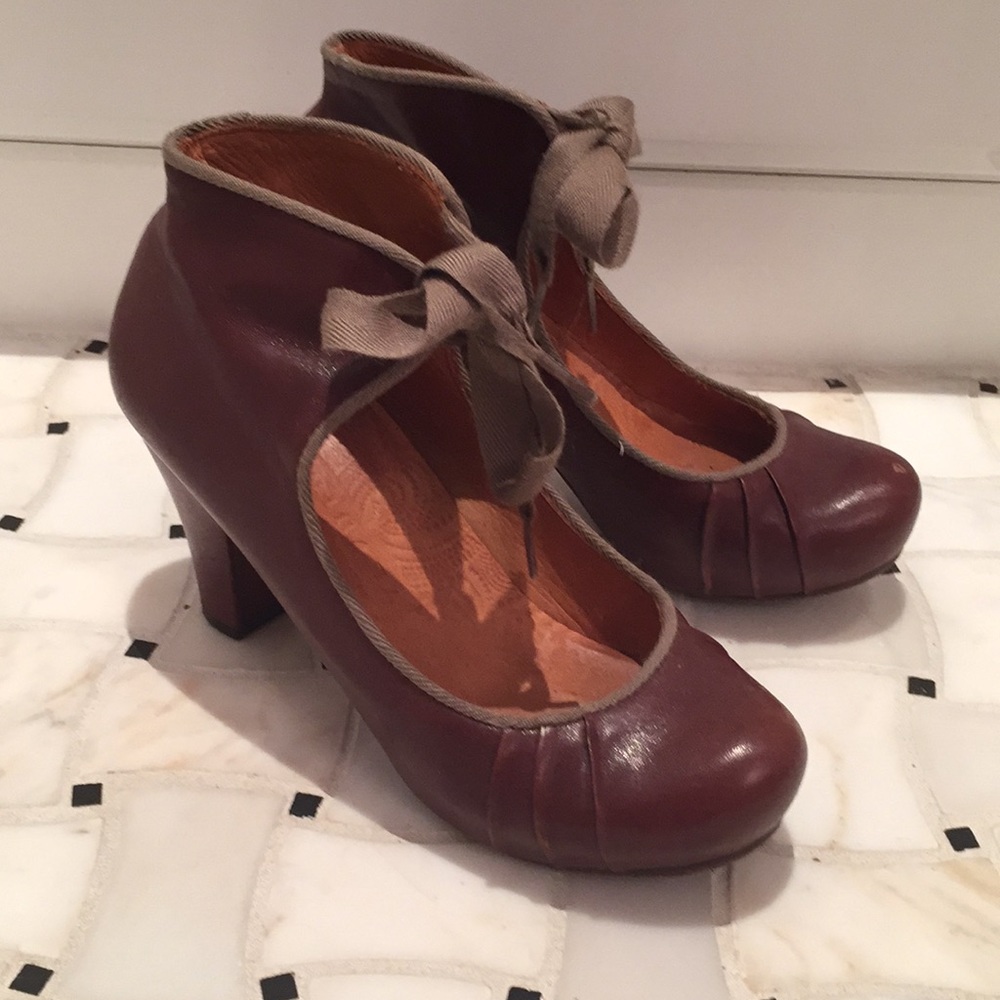 Chie Mihara leather heels